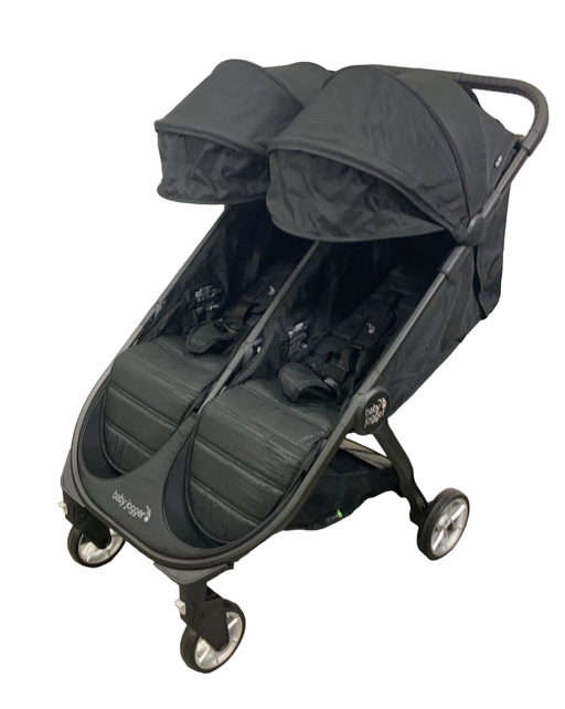 used Baby Jogger City Tour 2 Double Stroller, 2022, pitch black