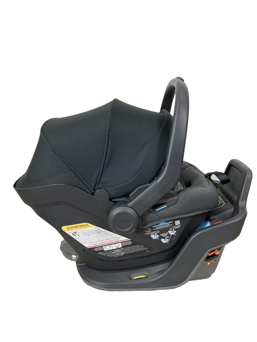 secondhand UPPAbaby MESA MAX Infant Car Seat and Base, 2022, Jake Charcoal