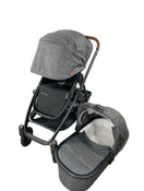 used UPPAbaby VISTA V2 Stroller, Bassinet and Frame Only, Greyson (Charcoal Melange), 2021