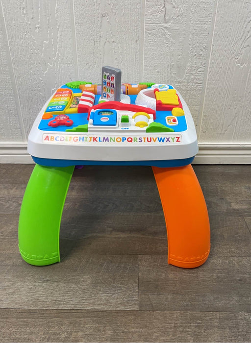 used Fisher Price Laugh And Learn Around The Town Learning Table