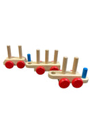 secondhand Melissa & Doug Stacking Train Toddler Toy