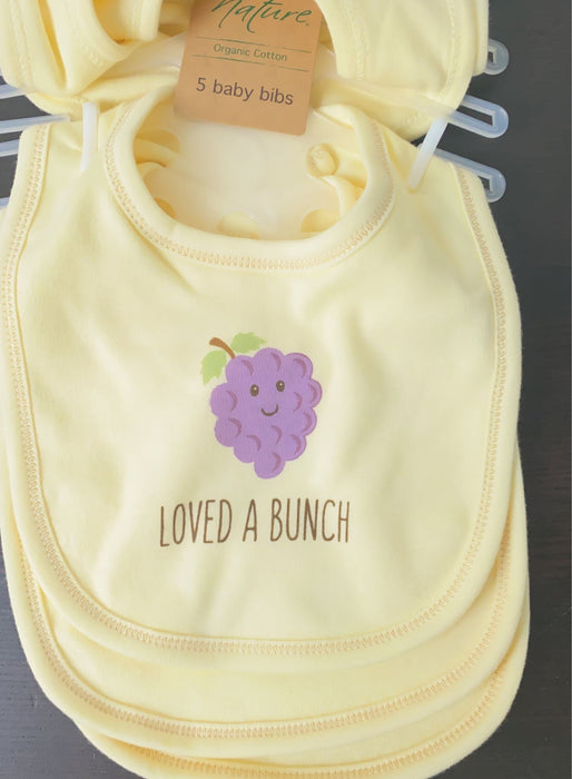 Shop Touched By Nature Unisex Baby Organic Cotton Bibs at GoodBuy Gear