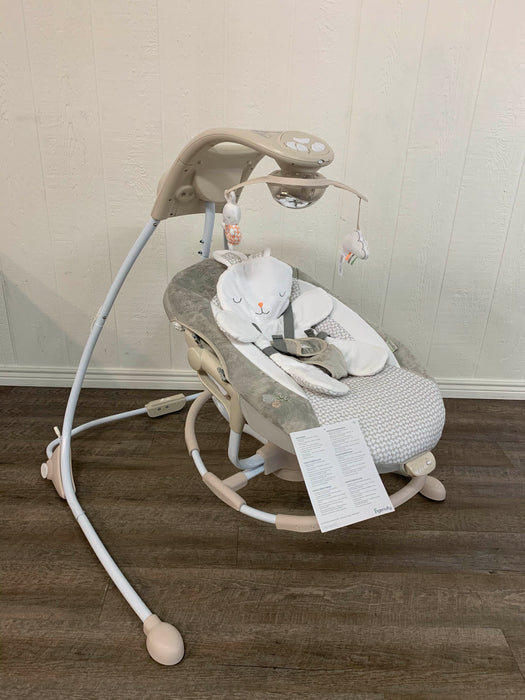 used Ingenuity InLighten Cradling Swing