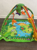 used Fisher Price Rainforest Melodies and Lights Deluxe Gym