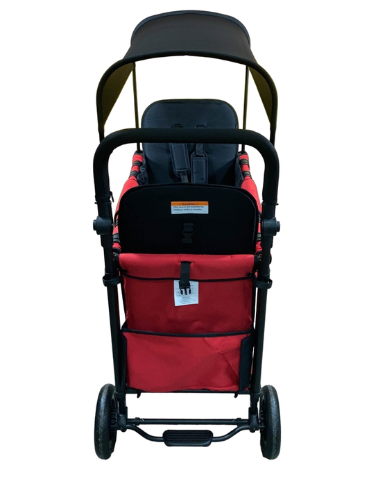 Wonderfold W2 Original Multifunctional Double Stroller Wagon, 2021, Red