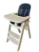 secondhand OXO Tot Sprout High Chair, Navy/White