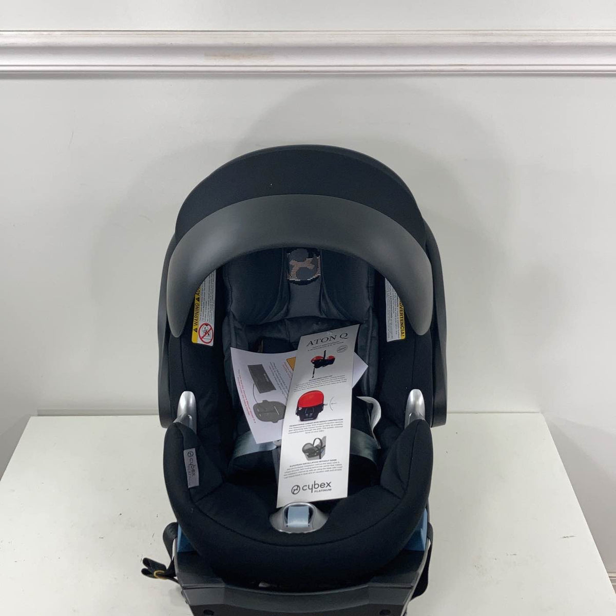 Cybex Aton Q Infant Car Seat, 2018, Graphite Black