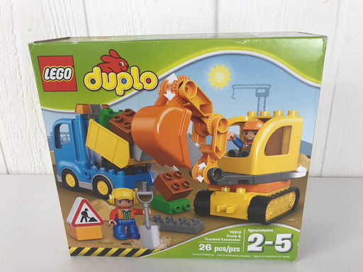 used Lego Duplo Truck & Tracked Excavator Set