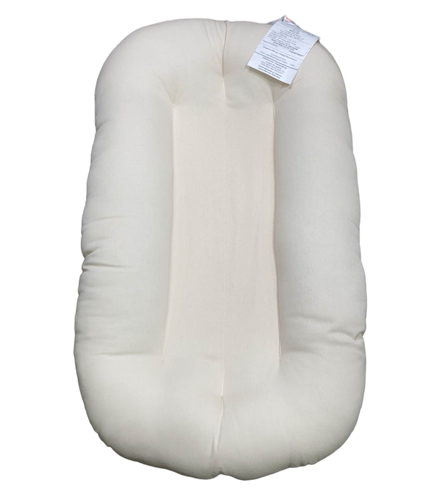 secondhand Snuggle Me Organic Sensory Infant Lounger, Natural