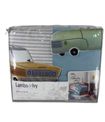 used Lambs & Ivy Four Piece Crib Set, Baby Car Tunes Collection