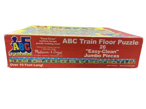 secondhand Melissa & Doug Floor Puzzle, Alphabet Express