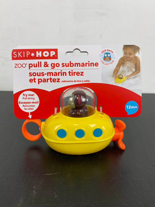 secondhand Skip Hop Zoo Pull & Go Submarine Bath Toy