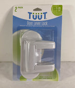 used Tuut Door Lever Lock, 2 Pack