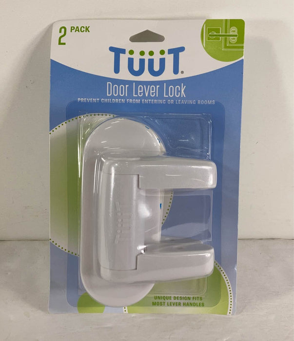 used Tuut Door Lever Lock, 2 Pack