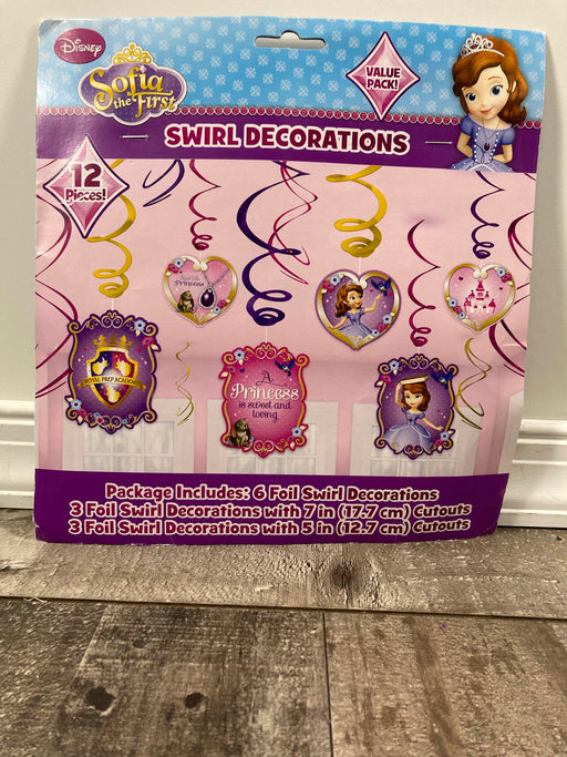 secondhand Disney Sofia The First Collection Party Decorations