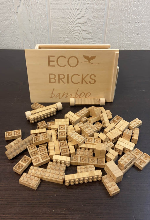 used Eco-bricks Bamboo Blocks