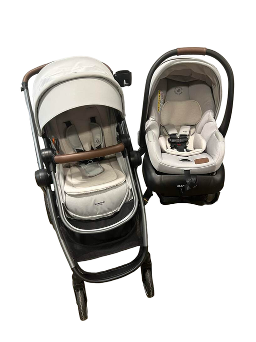 used Maxi-Cosi Zelia2 Luxe Travel System, 2023, Network Sand