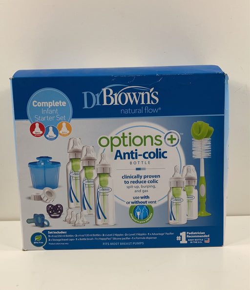 used Dr. Brown's Options+ Bottle Newborn Gift Set, Anti-Colic