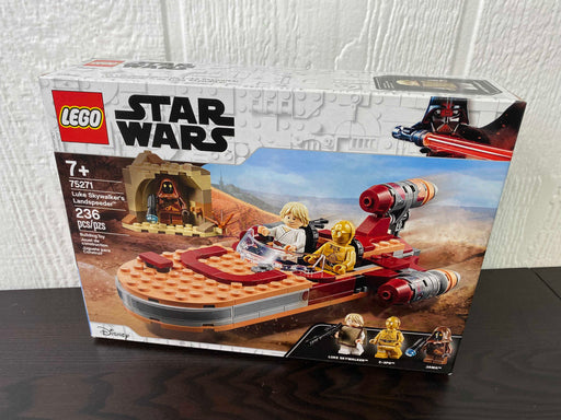 used LEGO A New Hope Luke Skywalker's Landspeeder Building Kit