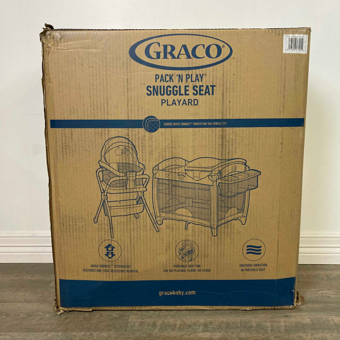 used Graco Pack N Play Snuggle Seat Playard, In Layne