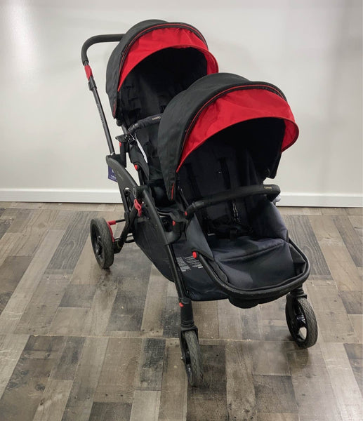 contours options tandem stroller red velvet Contours Options Stroller, 2016
