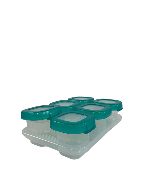 Shop OXO Tot Baby Blocks Plastic Freezer Storage Containers 6-Pack, Teal, 2oz at GoodBuy Gear