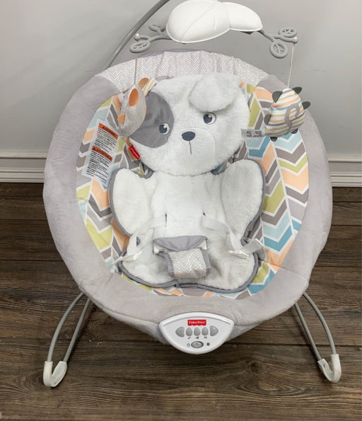 used Fisher Price Deluxe Bouncer, My Little Snugapuppy