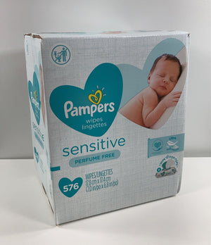 Pampers best sale sensitive 576