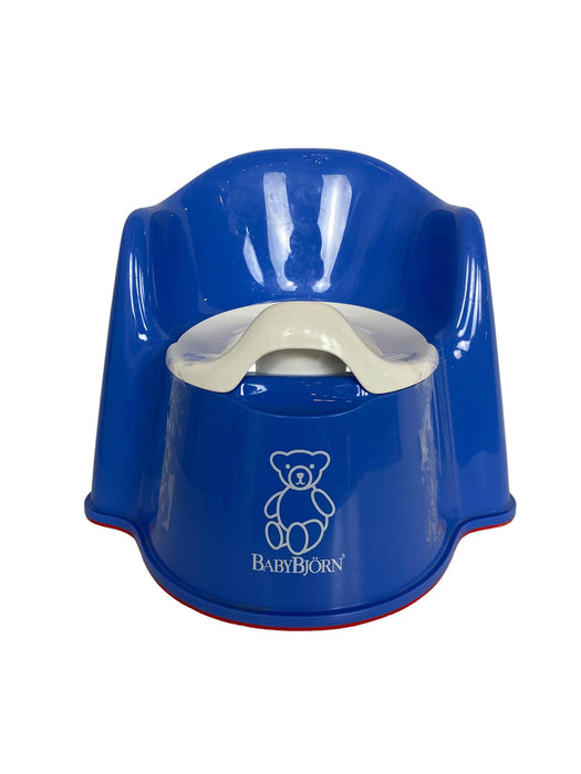 used BabyBjorn Potty Chair, Royal Blue