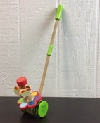 used Hape Dancing Butterflies Push And Pull Toy