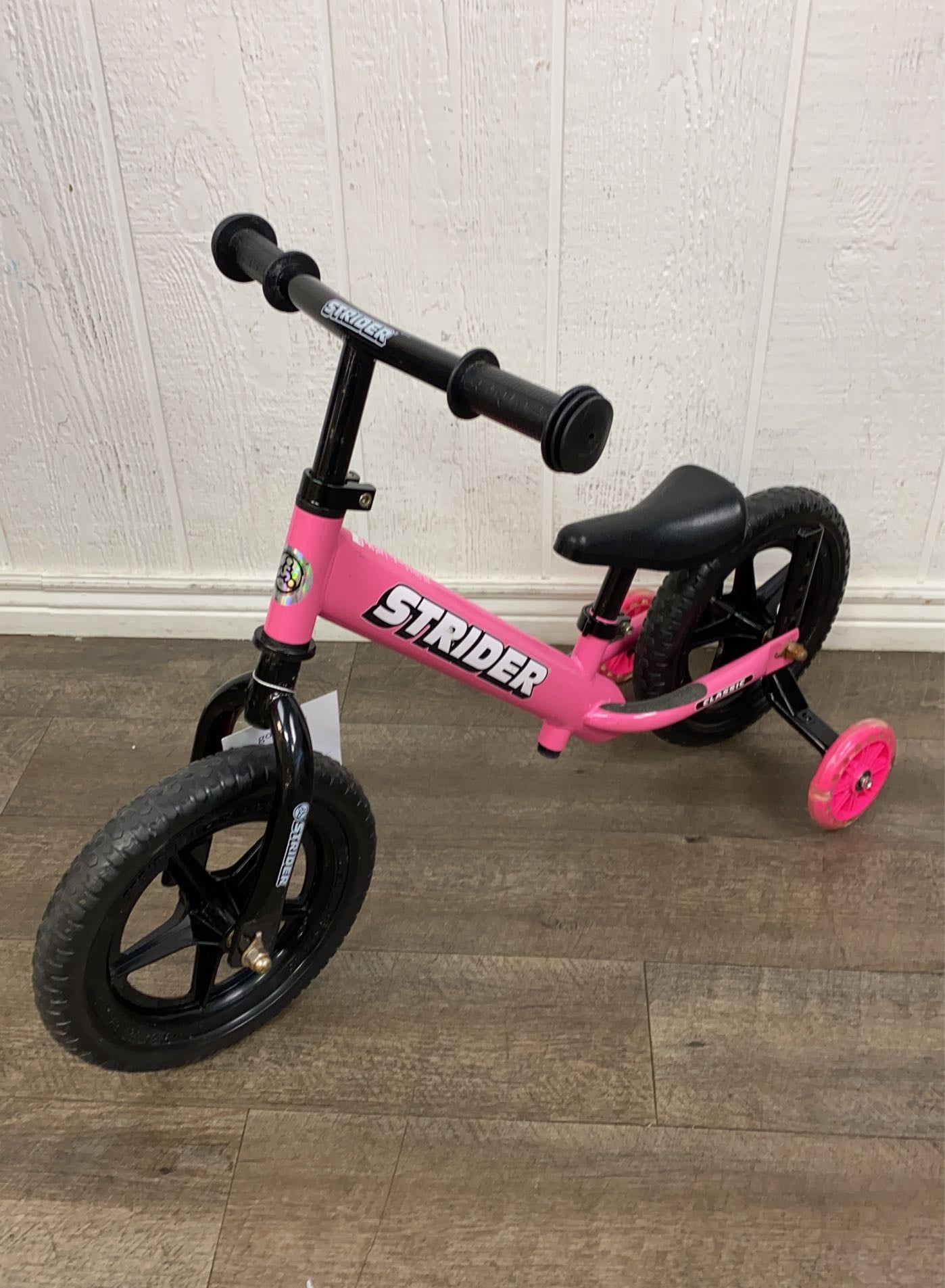 Strider shop training wheels