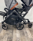 Contours Curve Double Stroller, 2020, Graphite