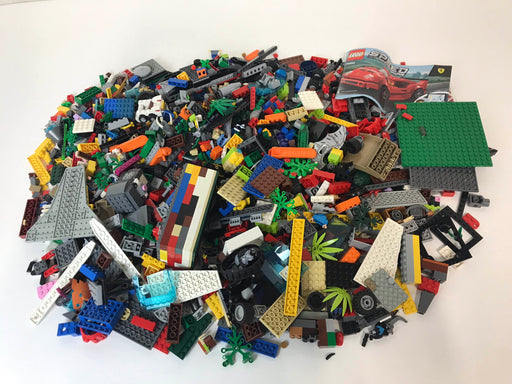 used Lego Collection of random pieces and mini figures