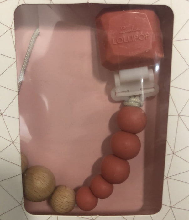 secondhand LouLou Lollipop Pacifier Clip