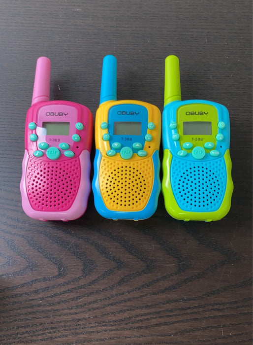 used Obuby Walkie Talkies