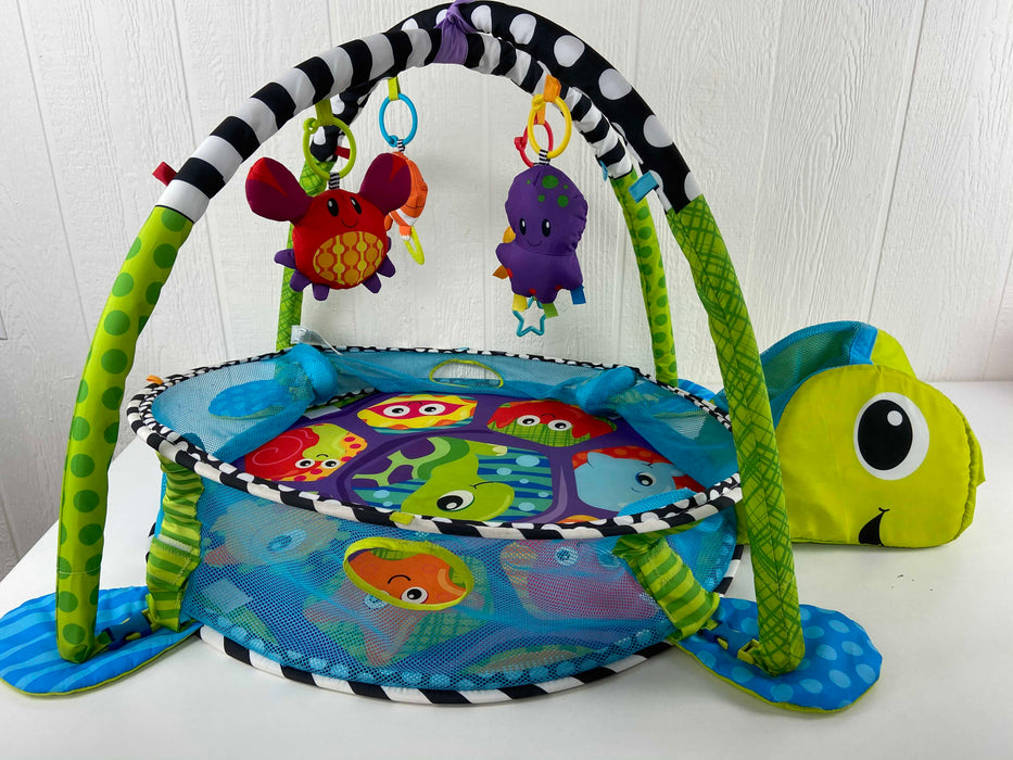 used Infantino Grow-with-me Activity Gym and Ball Pit