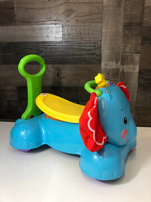 used Fisher Price 3-in-1 Bounce, Stride, and Ride Elephant