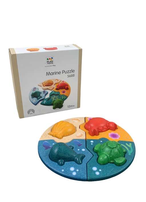 used Plan Toys Marine Puzzle