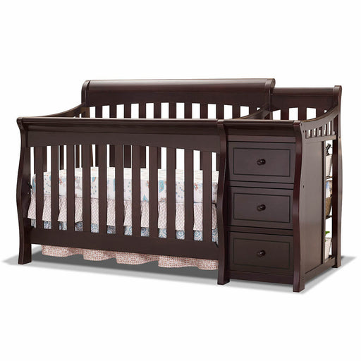 used Sorelle Princeton Elite Crib & Changer, Espresso