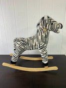 secondhand Happy Trails Zebra Plush Rocking Animal