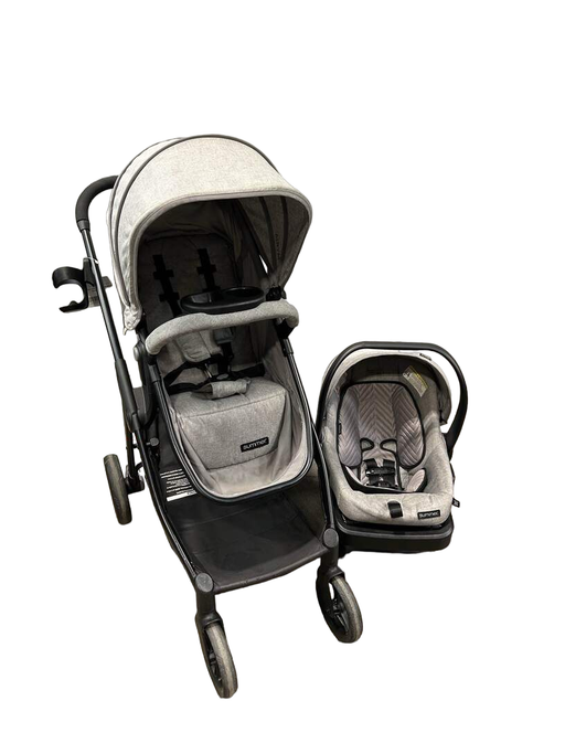 used Summer Infant Myria Modular Travel System, 2020 Stone Grey