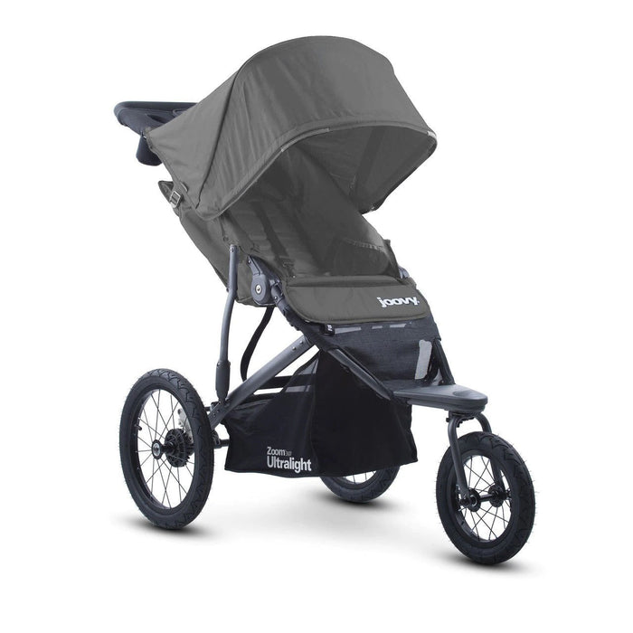 used Joovy Zoom 360 Ultralight Jogging Stroller, 2019, Charcoal