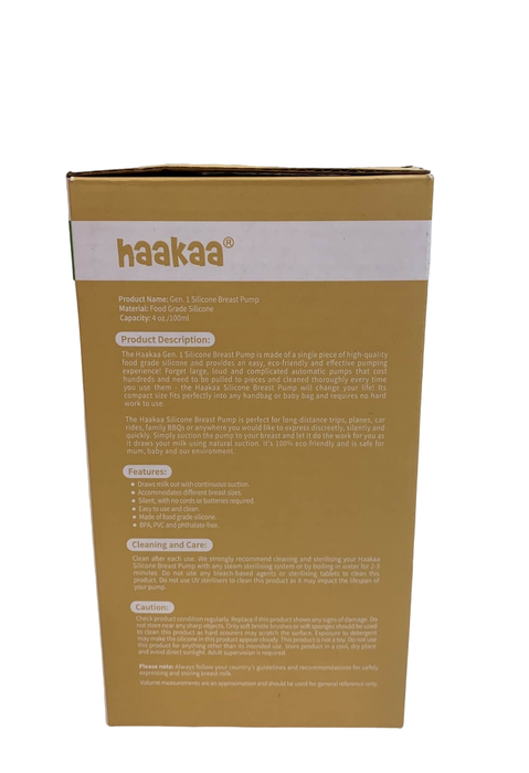 Shop Haakaa Gen 1 Silicone Breast Pump at GoodBuy Gear