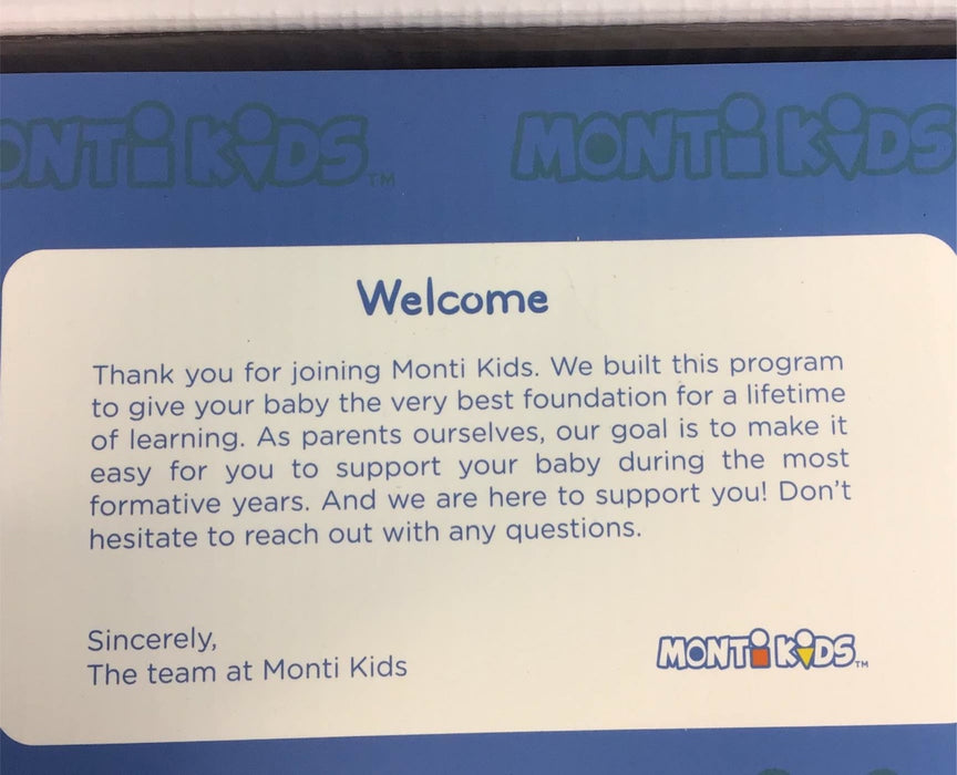 secondhand Monti Kids Level 4 Montessori Box