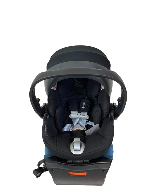 used Cybex Cloud Q Plus Infant Car Seat, Stardust Black, 2023