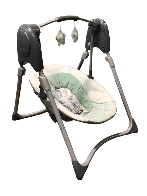 used Graco Slim Spaces Compact Baby Swing