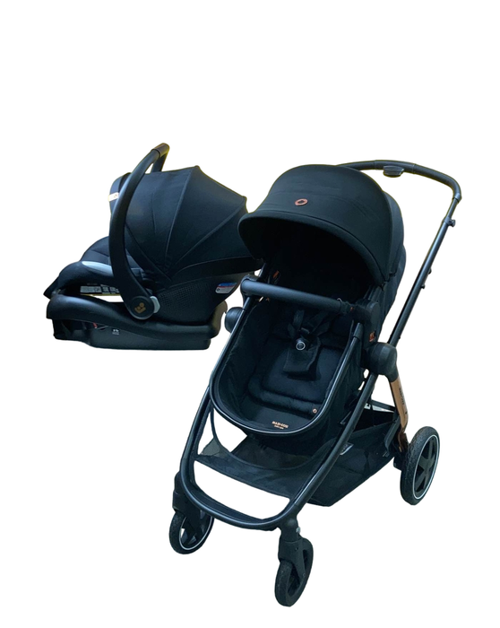 secondhand Maxi-Cosi Zelia2 Luxe Travel System, Dark Ember, 2023