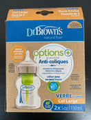 used Dr. Brown's Anti Colic 2 Pack Bottle Set