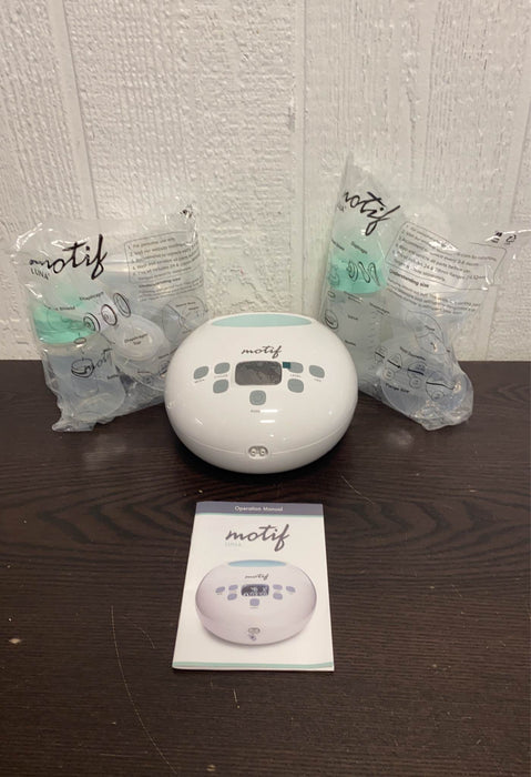 used Motif Medical Luna Double Electric Breast Pump, -24mm 28mm