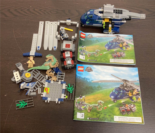 used LEGO Jurassic World Blue’s Helicopter Pursuit